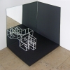 Elsa-Neumann Stipendium des Landes Berlin – Universität der Künste 2011, Model, Plastik, Holz, Spiegel, 100 x 100 x 100 cm