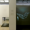 Elsa-Neumann Stipendium des Landes Berlin – Universität der Künste 2011, Model, Plastik, Holz, Spiegel, 100 x 100 x 100 cm