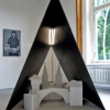 MDF, Lack, Styropor, 130 x 200 x 75 cm