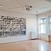 Archiv Gartenstraße-2 Raumwohnung Ausstellungsansicht,das Bild: Gartenstr.1985/2017, Öl auf Leinwand, 340x400 cm